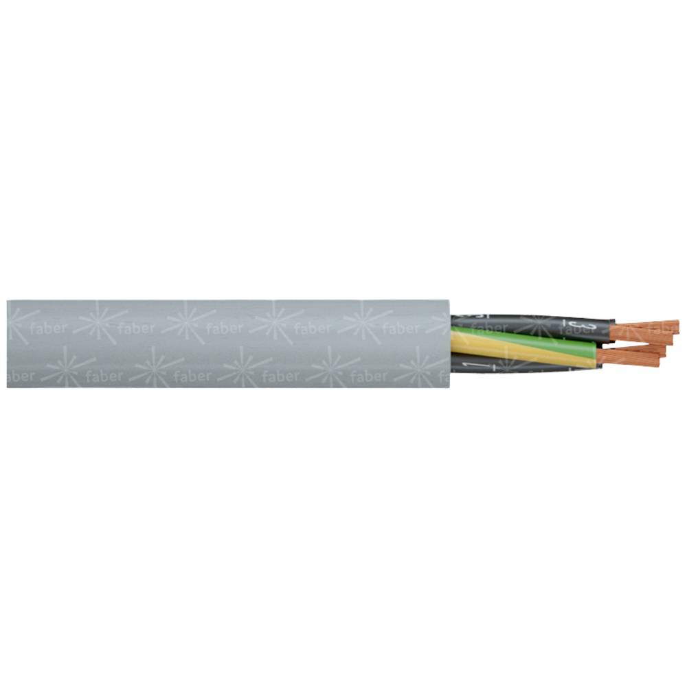 Faber Kabel HSLH-JZ řídicí kabel 3 x 2.50 mm² šedá 031648 metrové zboží