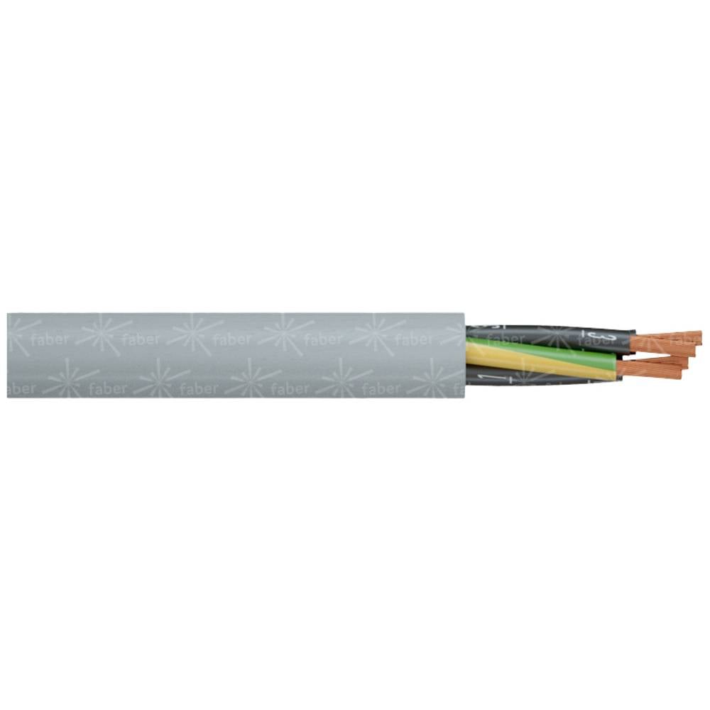 Faber Kabel YSLY-JZ řídicí kabel 3 G 4 mm² šedá 031214 metrové zboží