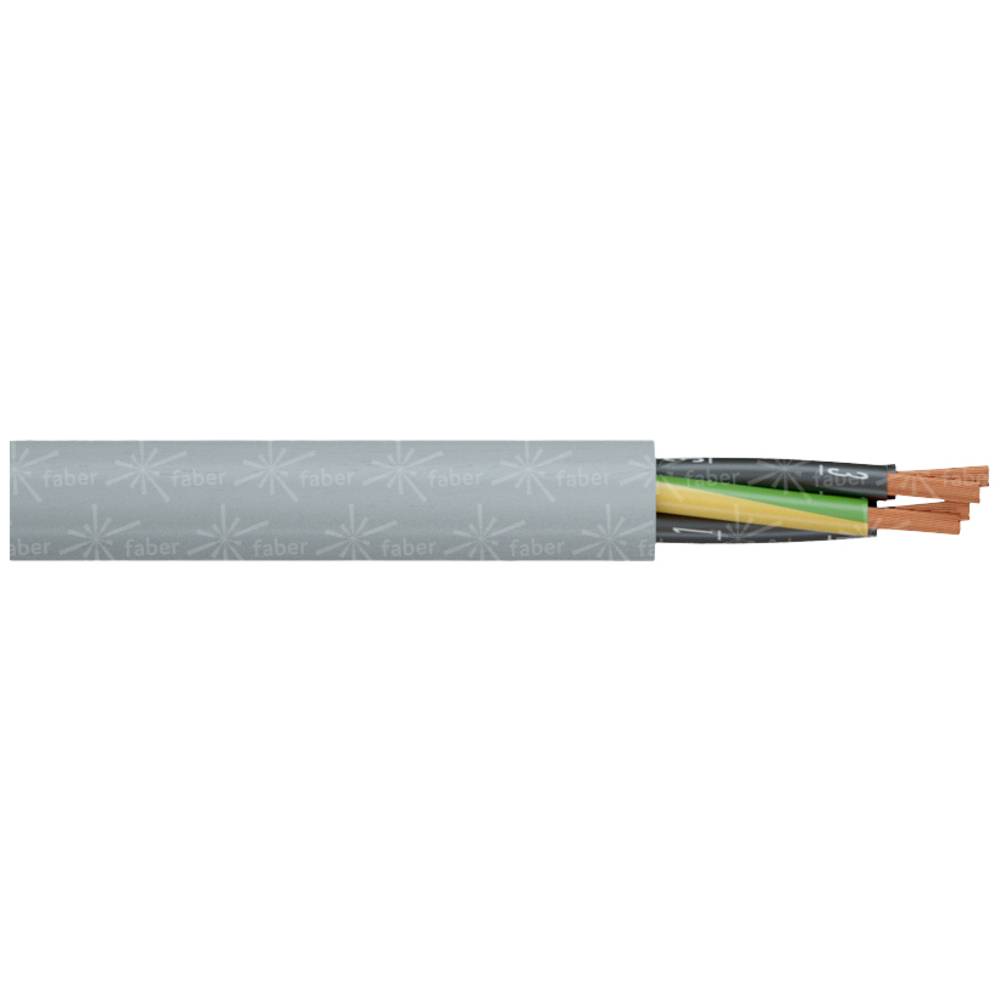 Faber Kabel YSLY-JZ řídicí kabel 9 x 0.75 mm² šedá 030861 metrové zboží