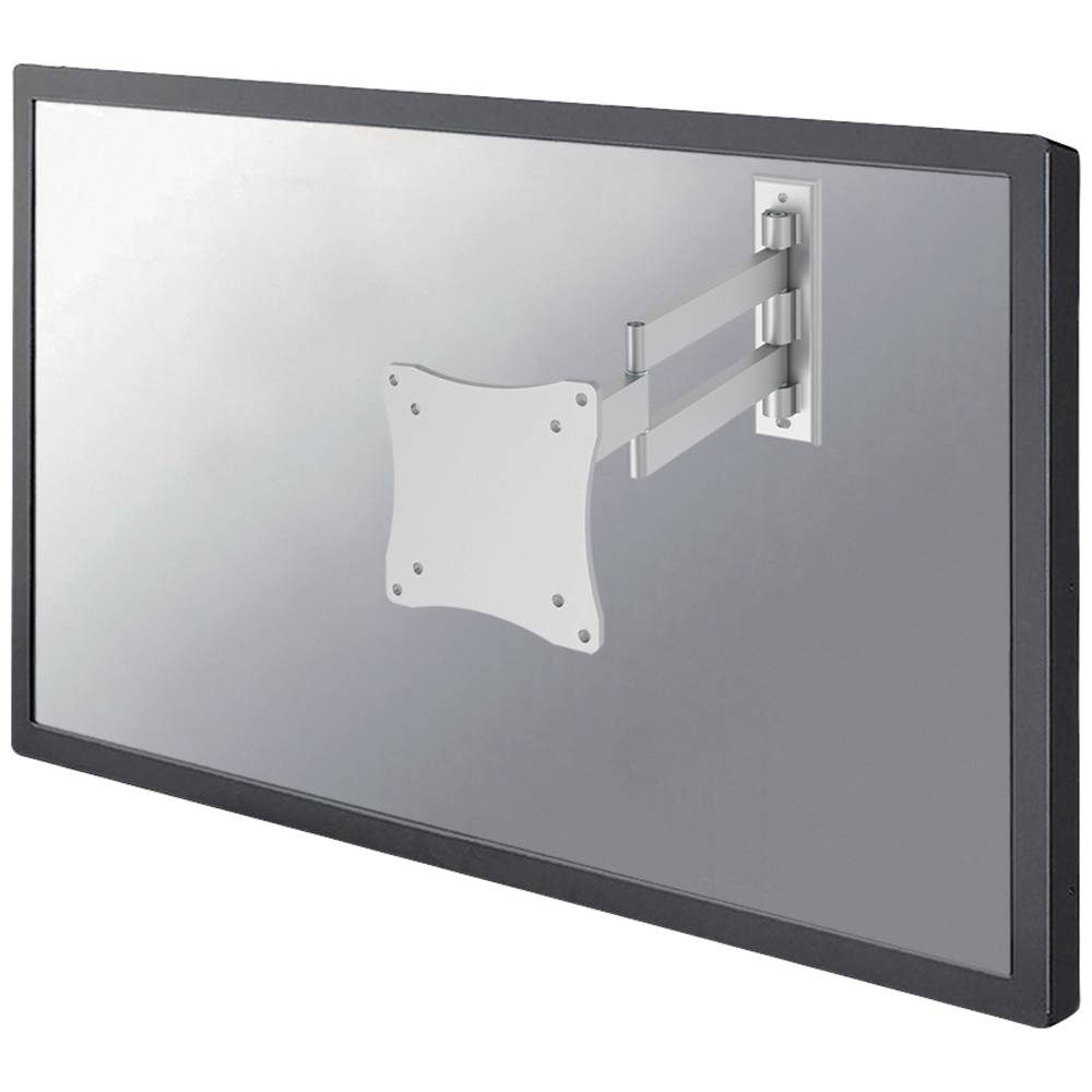 Neomounts FPMA-W830 1násobné držák na zeď pro monitor 25,4 cm (10) - 68,6 cm (27) stříbrná naklápěcí, nakláněcí