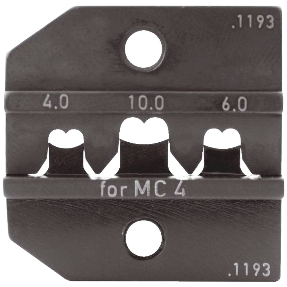 Rennsteig Werkzeuge 624 1193 3 0S krimpovací nástavec solární konektor Vhodné pro kleště MC4 4 do 6 mm² Vhodné pro značk