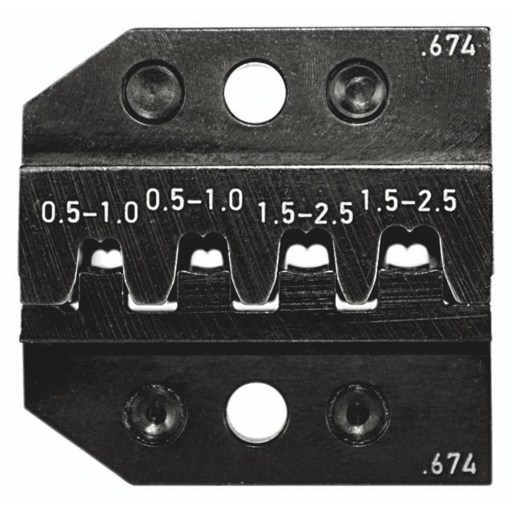 Rennsteig Werkzeuge 624 674 3 0 krimpovací nástavec modulární zástrčky 0.5 do 2.5 mm² Vhodné pro značku (kleště) Rennste