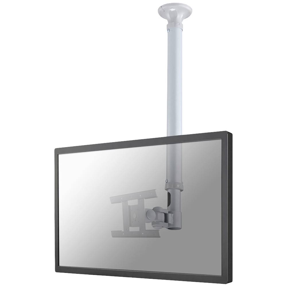 Neomounts FPMA-C100SILVER 1násobné stropní držák na monitor 25,4 cm (10) - 76,2 cm (30) nastavitelná výška, naklápěcí, n
