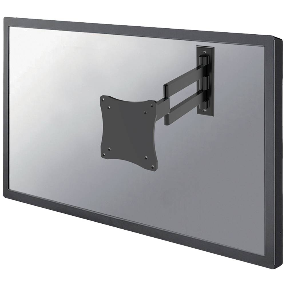 Neomounts FPMA-W830BLACK 1násobné držák na zeď pro monitor 25,4 cm (10) - 68,6 cm (27) naklápěcí, nakláněcí