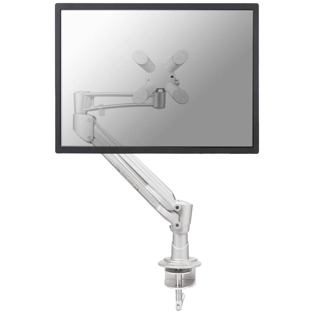 Neomounts FPMA-D940HC 1násobné držák na stůl pro monitor 25,4 cm (10) - 94,0 cm (37) stříbrná nastavitelná výška, nakláp
