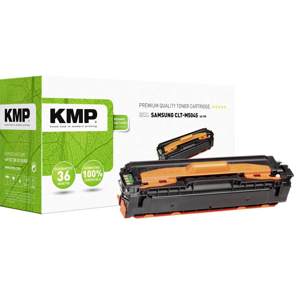 KMP Toner náhradní Samsung CLT-M504S kompatibilní purppurová 1800 Seiten SA-T59 3511,0006