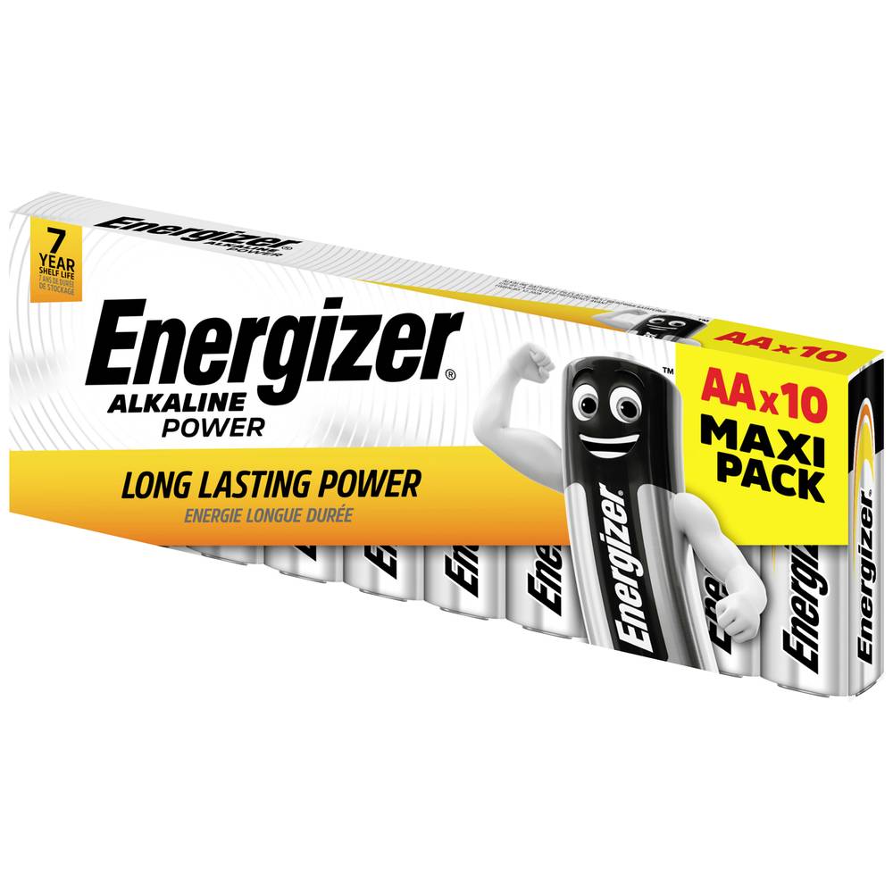 Energizer Power LR06 tužková baterie AA alkalicko-manganová 1.5 V 10 ks