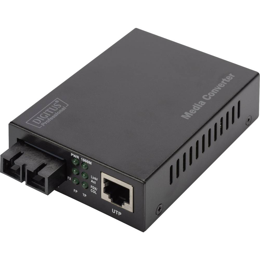 Digitus DN-82120-1 LAN, SC Duplex síťový prvek media converter 1 GBit/s
