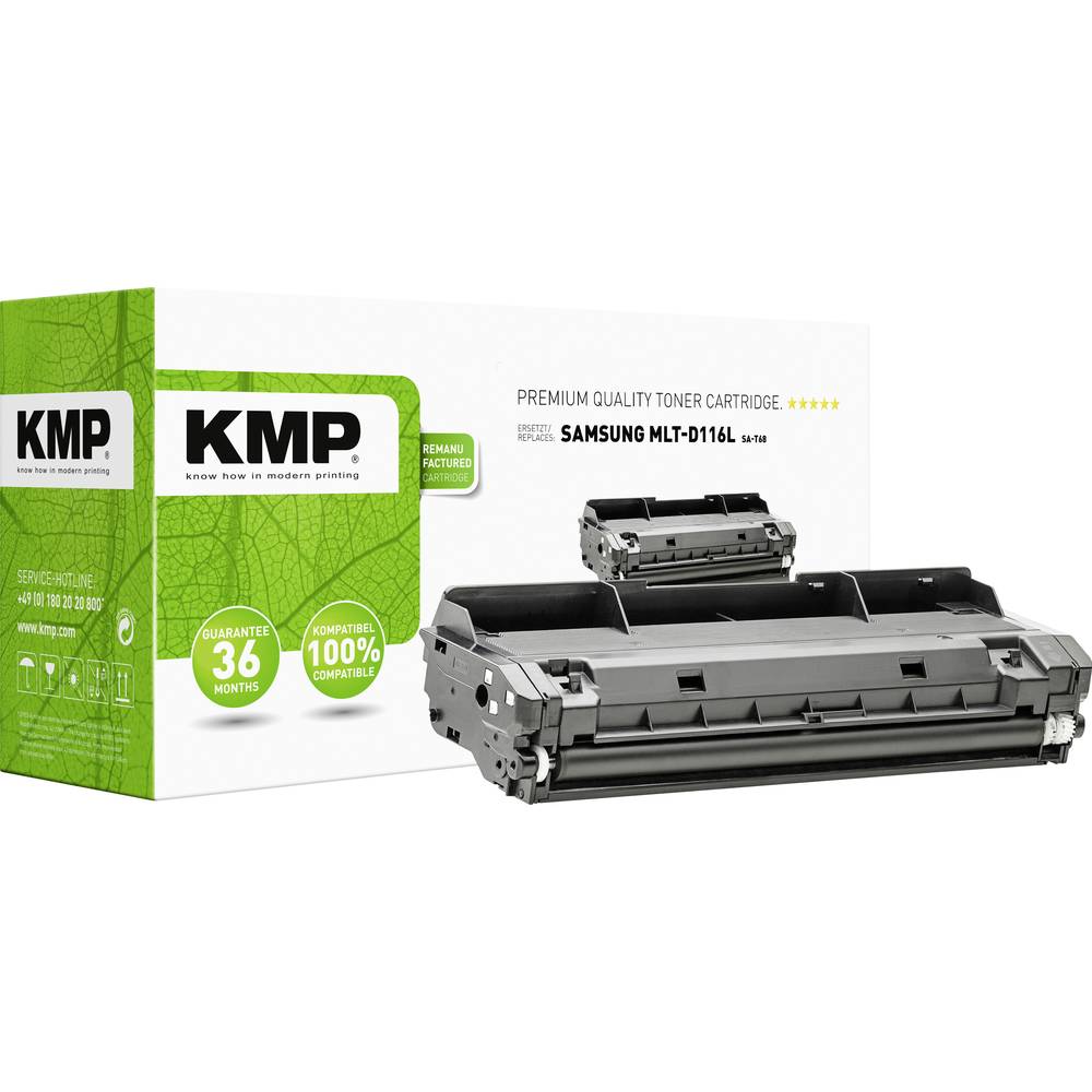 KMP Toner náhradní Samsung MLT-D116S, MLT-D116L kompatibilní černá 3000 Seiten SA-T68 3515,3000