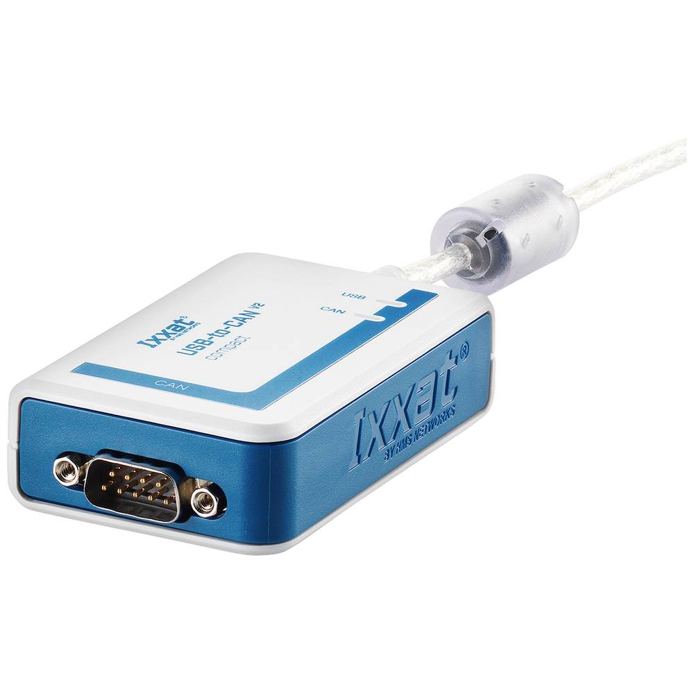 Ixxat 1.01.0281.12001 USB-to-CAN V2 compact mit D-Sub-9 Schnittstelle CAN převodník 5 V/DC 1 ks