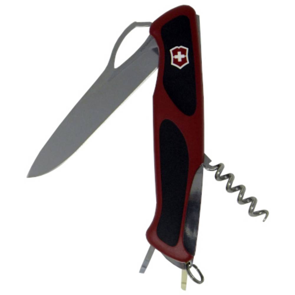 Victorinox RangerGrip 0.9523.MC švýcarský kapesní nožík počet funkcí 5 červená, černá