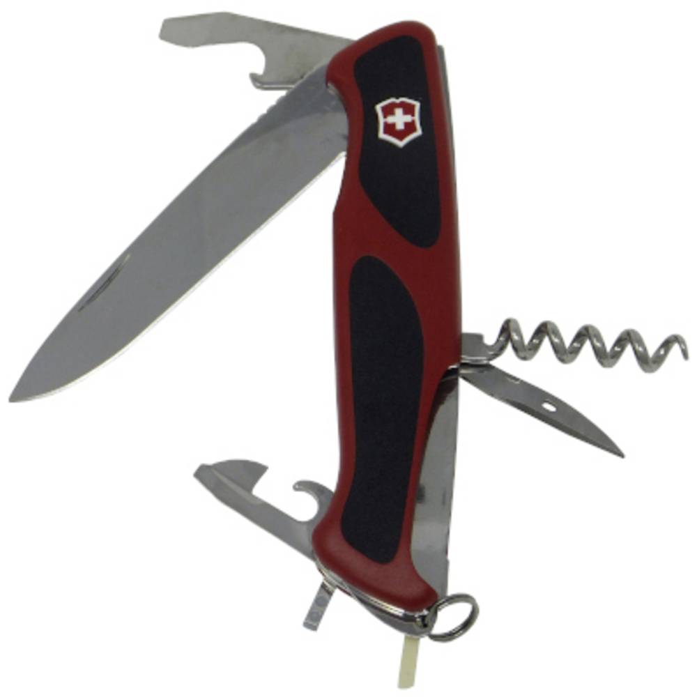 Victorinox RangerGrip 68 0.9553.C švýcarský kapesní nožík počet funkcí 11 červená, černá