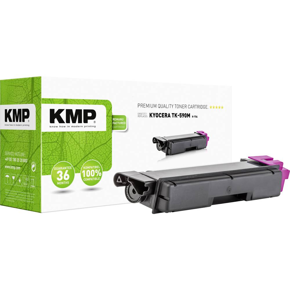 KMP toner náhradní Kyocera TK-590M kompatibilní purppurová 5000 Seiten K-T54