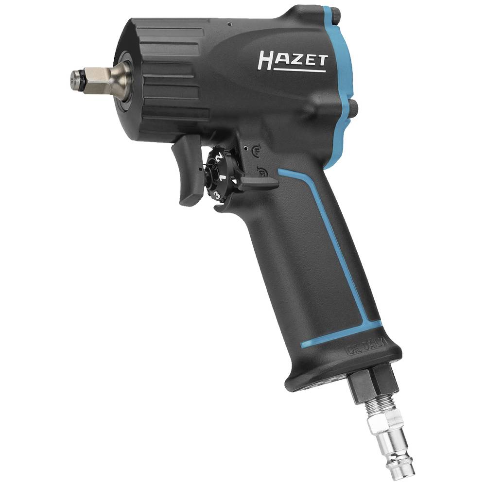 Hazet HAZET 9011M pneumatický rázový šroubovák Typ uchycení nástroje: vnější čtyřhran 3/8 (10 mm) Točivý moment (max.):