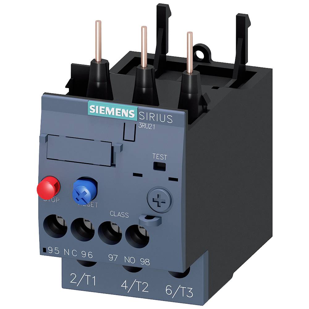 Siemens přepěťové relé 690 V/AC 1 spínací kontakt, 1 rozpínací kontakt 1 ks 3RU2126-4EB0