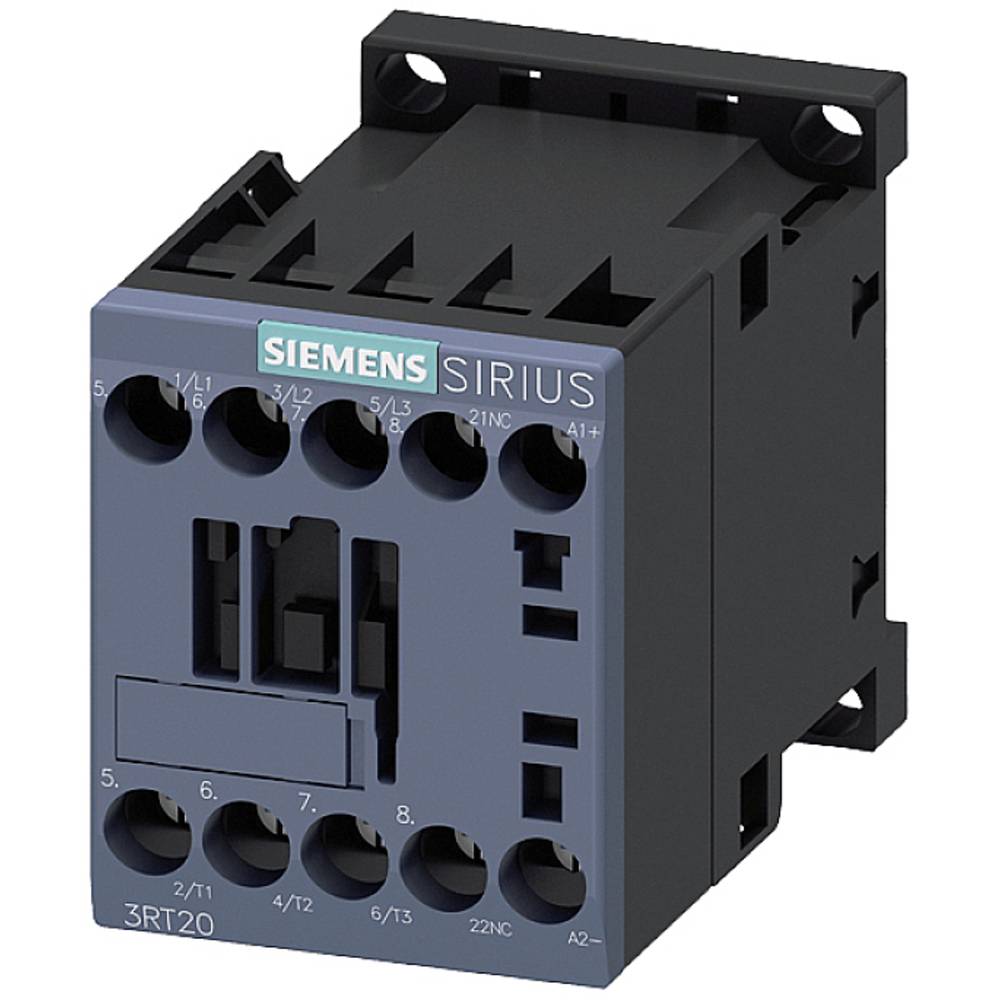 Siemens 3RT2016-1BB42 stykač 3 spínací kontakty 4 kW 24 V/DC 9 A s pomocným kontaktem 1 ks