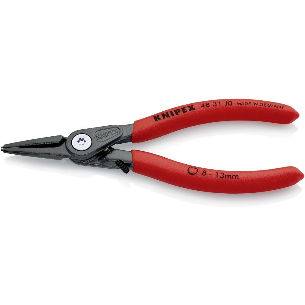 Knipex 48 31 J0 kleště na pojistné kroužky Vhodné pro (kleště na pojistné kroužky) vnitřní kroužky 8-13 mm Tvar hrotu ro