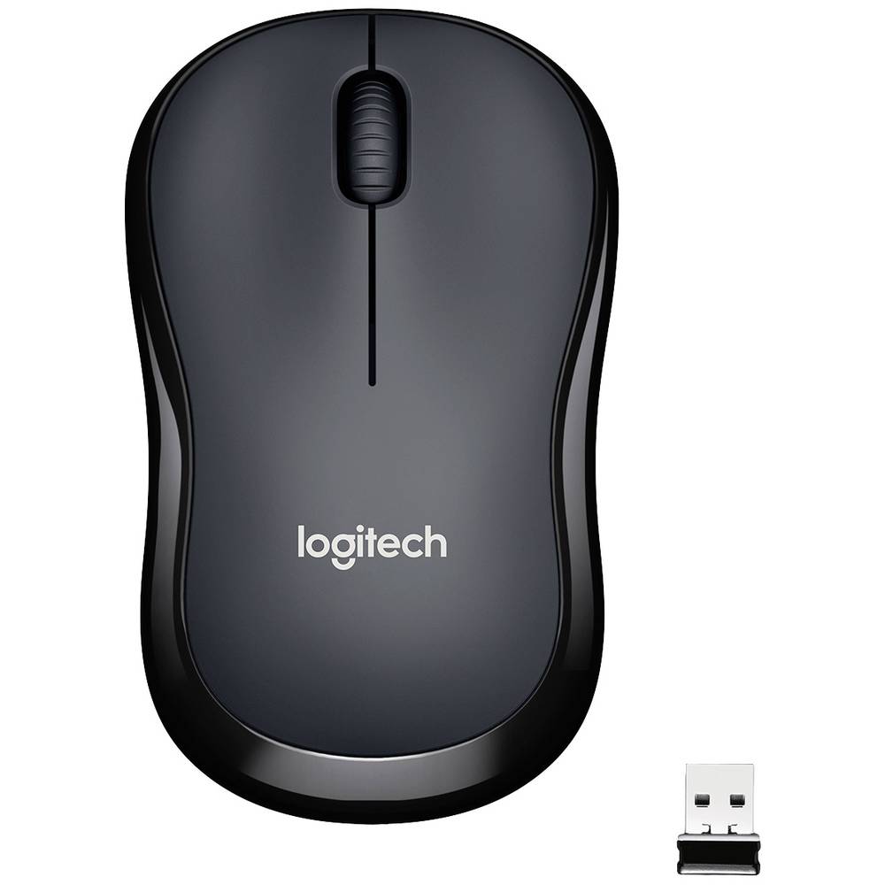 Logitech M220 Silent drátová myš bezdrátový optická černá 3 tlačítko 1000 dpi