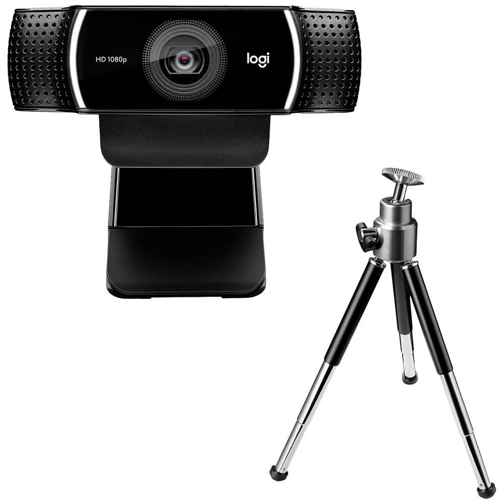 Logitech C922 Pro Stream Full HD webkamera 1920 x 1080 Pixel stojánek, upínací uchycení