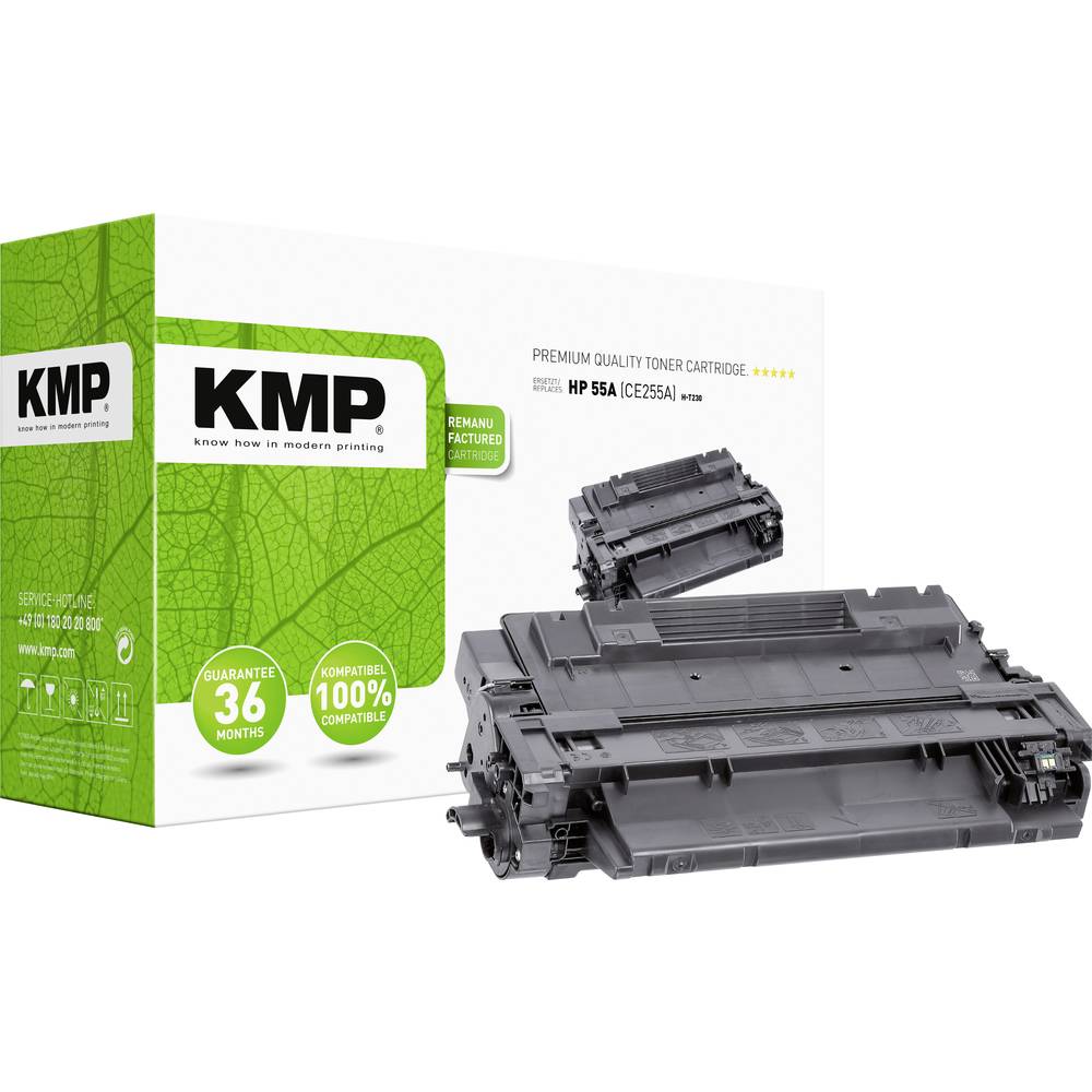KMP H-T230 kazeta s tonerem náhradní HP 55A černá 6000 Seiten kompatibilní toner