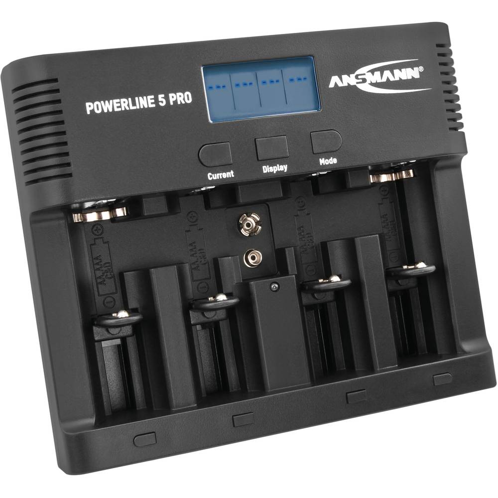 Ansmann Powerline 5 Pro nabíječka akumulátorů NiCd, NiMH AAA, AA, malé mono, velké mono, 9 V