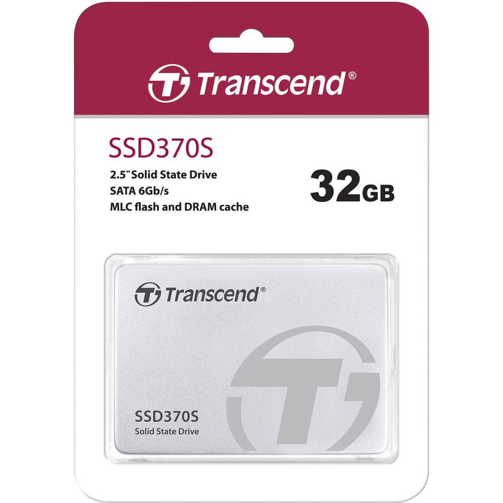 Transcend SSD370S 32 GB interní SSD pevný disk 6,35 cm (2,5) SATA 6 Gb/s Retail TS32GSSD370S