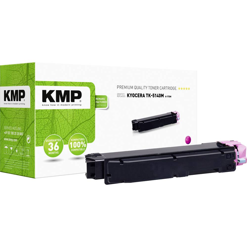 KMP toner náhradní Kyocera TK-5140M kompatibilní purppurová 5000 Seiten K-T75M