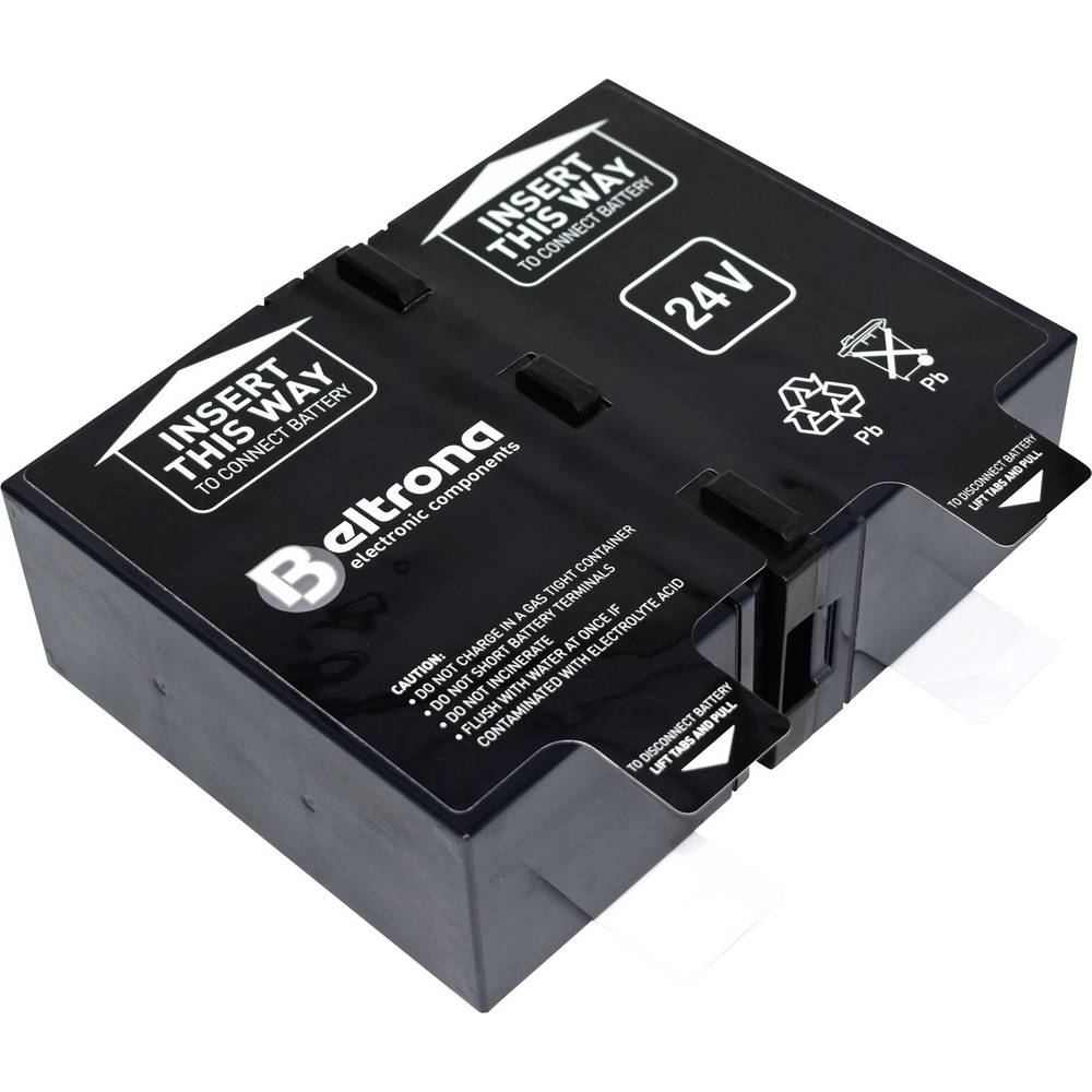 Beltrona RBC124 náhradní akumulátor pro záložní zdroje (UPS) Náhrada za originální akumulátor RBC124 Vhodný pro značky (