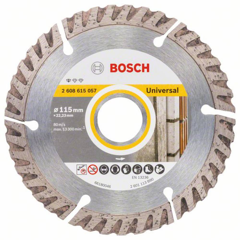 Bosch Accessories 2608615057 Standard for Universal Speed diamantový řezný kotouč Průměr 115 mm Ø otvoru 22.23 mm beton,