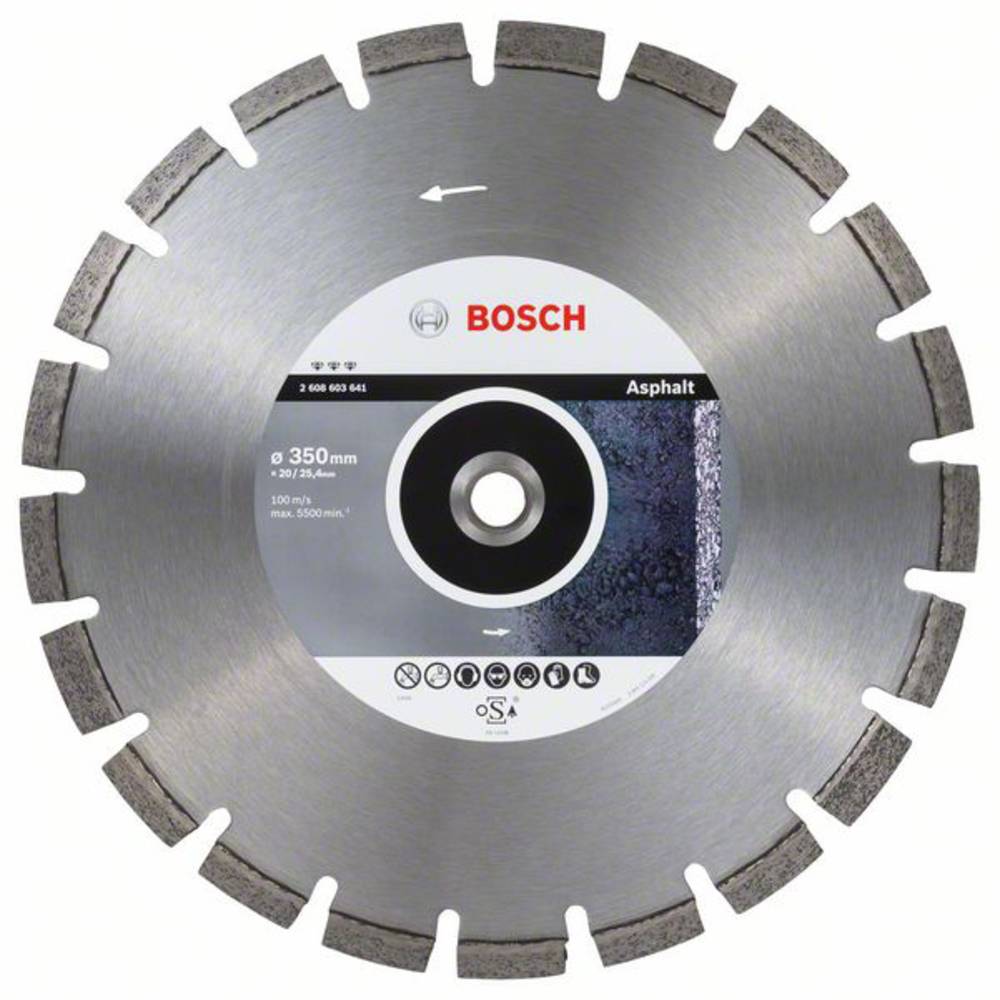 Bosch Accessories 2608603641 Best for Asphalt diamantový řezný kotouč Průměr 350 mm 1 ks