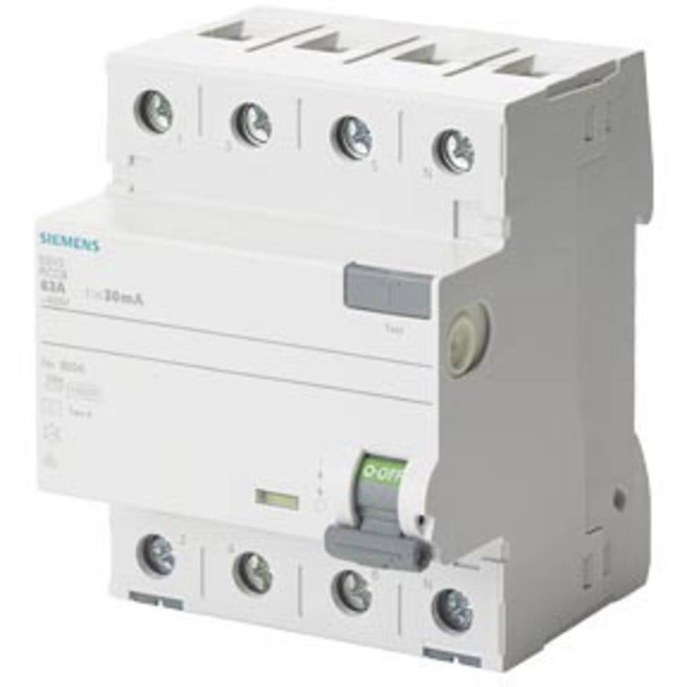 Siemens 5SV33576 5SV3357-6 proudový chránič A 80 A 0.03 A 500 V