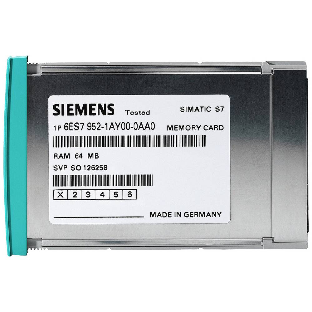 Siemens 6ES7952-1AM00-0AA0 6ES79521AM000AA0 paměťová karta pro PLC