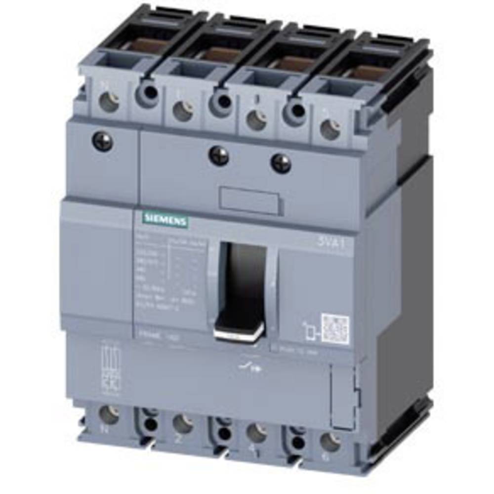 Siemens 3VA1180-4GD46-0AA0 výkonový vypínač 1 ks Rozsah nastavení (proud): 80 - 80 A Spínací napětí (max.): 690 V/AC (š