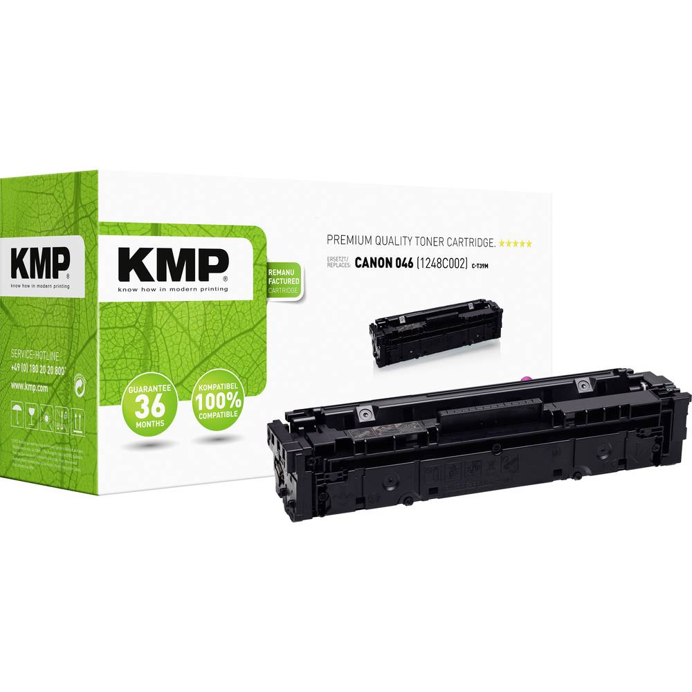 KMP náplň do tiskárny náhradní Canon 046 kompatibilní purppurová 2300 Seiten C-T39M