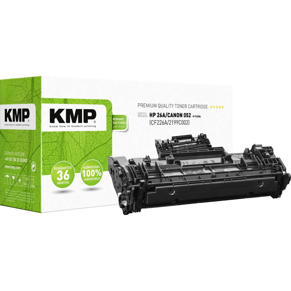 KMP H-T245A kazeta s tonerem náhradní HP 26A, CF226A černá 4000 Seiten kompatibilní toner