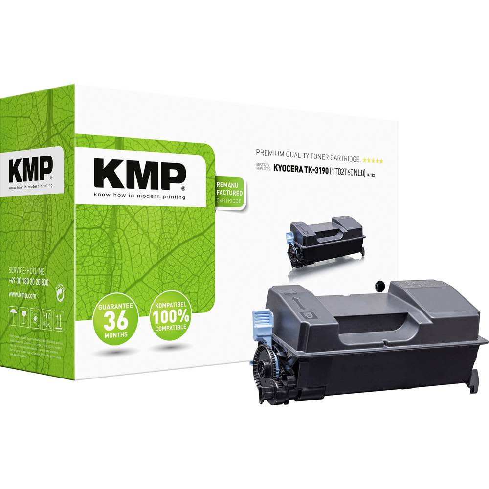 KMP Toner náhradní Kyocera TK-3190 kompatibilní černá 30000 Seiten K-T82 2919,0000