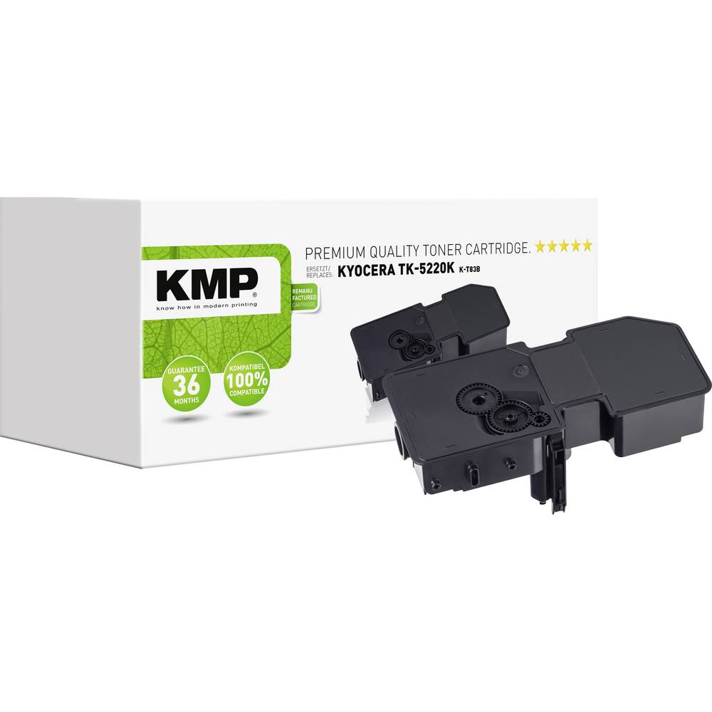 KMP toner náhradní Kyocera TK-5220K kompatibilní černá 1200 Seiten K-T83B