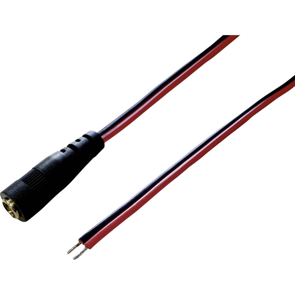 TRU COMPONENTS TC-2511236 nízkonapěťový připojovací kabel nízkonapěťová zásuvka - kabel s otevřenými konci 2.10 mm 30.00