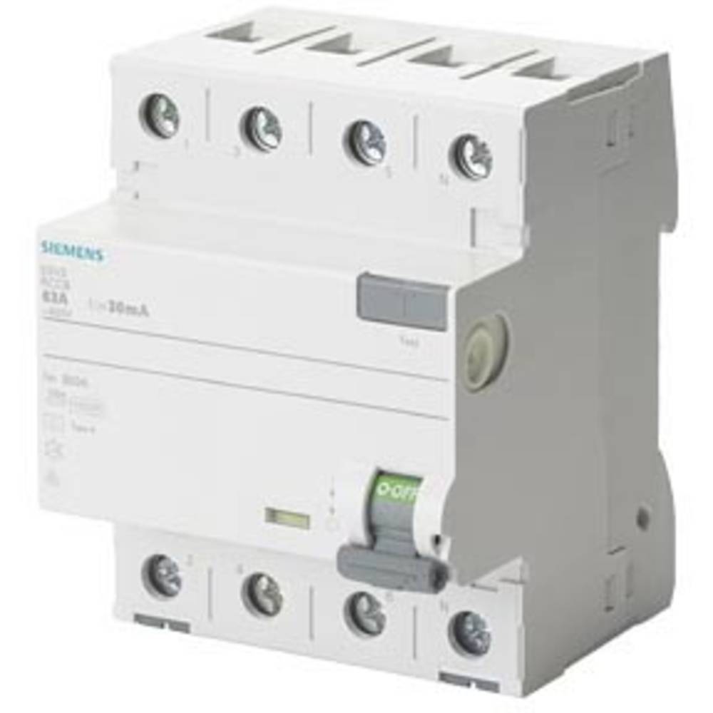 Siemens 5SV33443 5SV3344-3 proudový chránič F 40 A 0.03 A 400 V