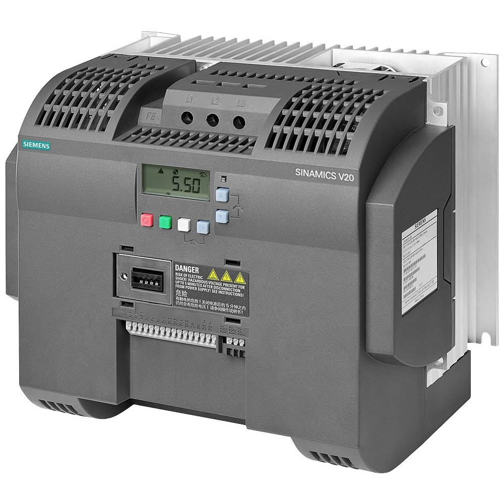 Siemens základní měnič 6SL3210-5BE27-5CV0 7.5 kW 380 V, 480 V