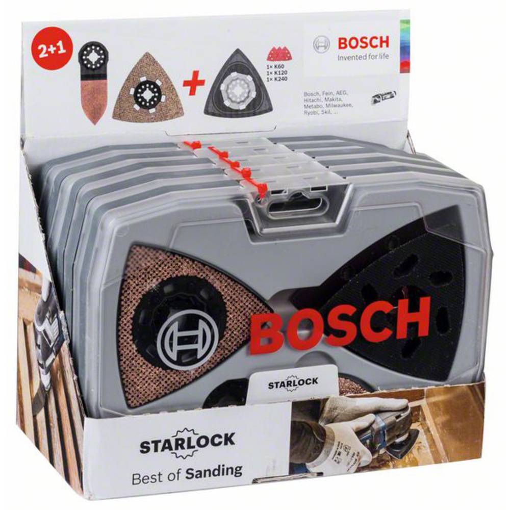 Bosch Accessories 2608664133 Best of Sanding sada listů ponorné pily 6dílná 1 sada