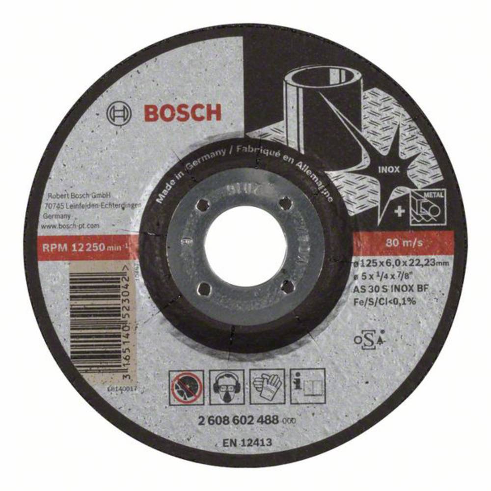 Bosch Accessories 2608602488 Bosch Power Tools brusný kotouč lomený Průměr 125 mm Ø otvoru 22.23 mm kov, nerezová ocel 1