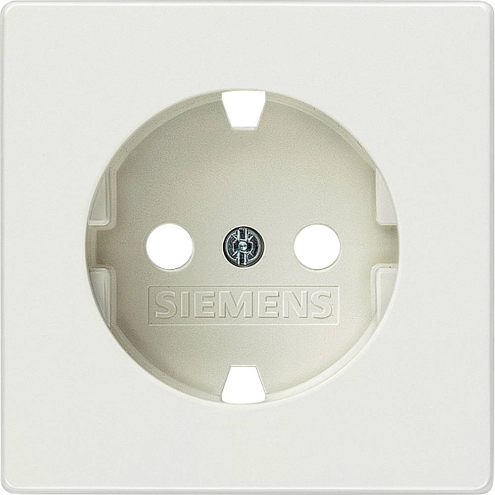 Siemens spínací program zásuvka s ochranným kontaktem Delta bílá 5UH1065