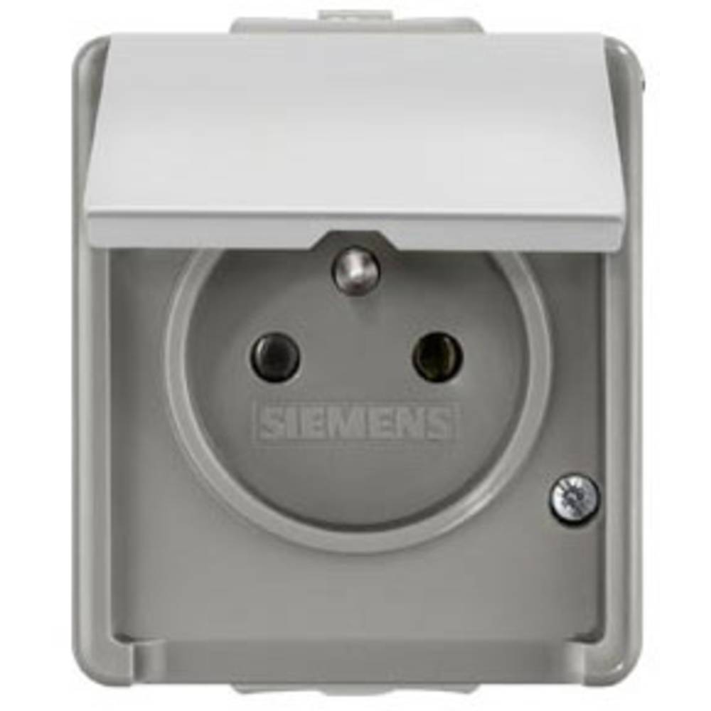 Siemens spínací program zásuvka Delta šedá 5UB4741