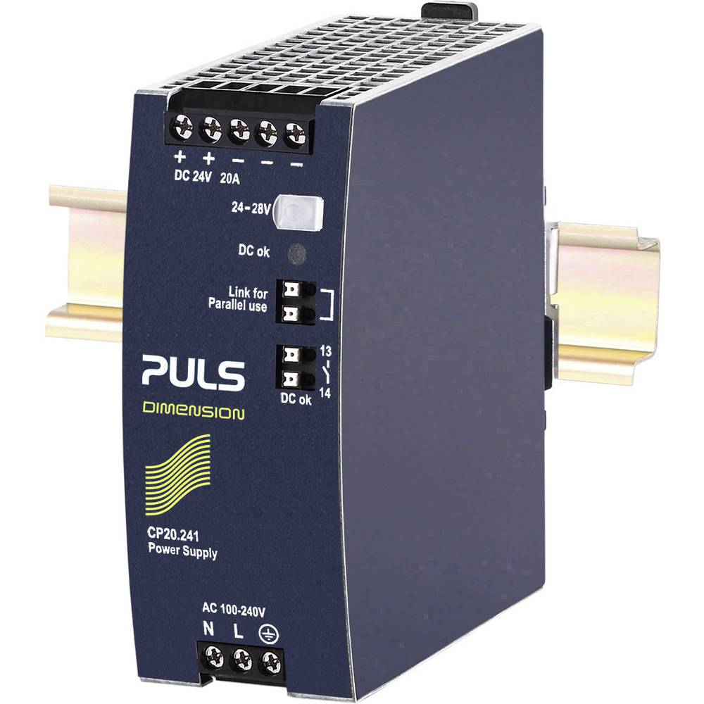 PULS CP20.241 síťový zdroj na DIN lištu, 20 A, 480 W