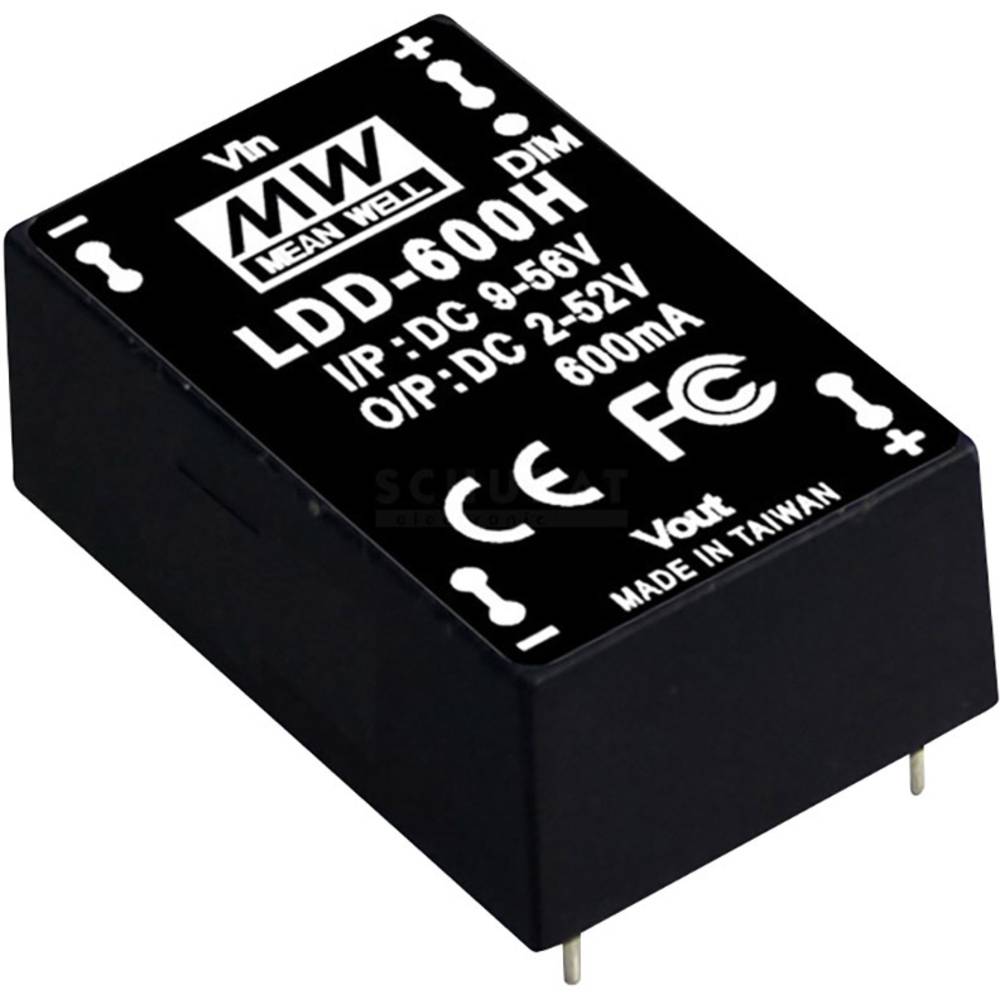 Mean Well LDD-1500H LED driver konstantní proud 1500 mA 2 - 46 V/DC bez možnosti stmívání, ochrana proti přepětí , přepě