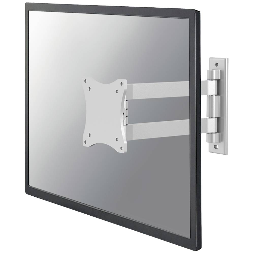Neomounts FPMA-W820 1násobné držák na zeď pro monitor 25,4 cm (10) - 68,6 cm (27) stříbrná naklápěcí, nakláněcí
