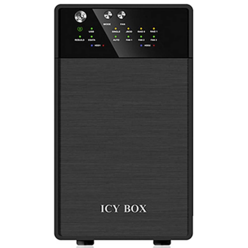 ICY BOX 20621 8,9 cm (3,5 palce) kryt pevného disku 3.5 palec USB 3.2 Gen 1 (USB 3.0), eSATA