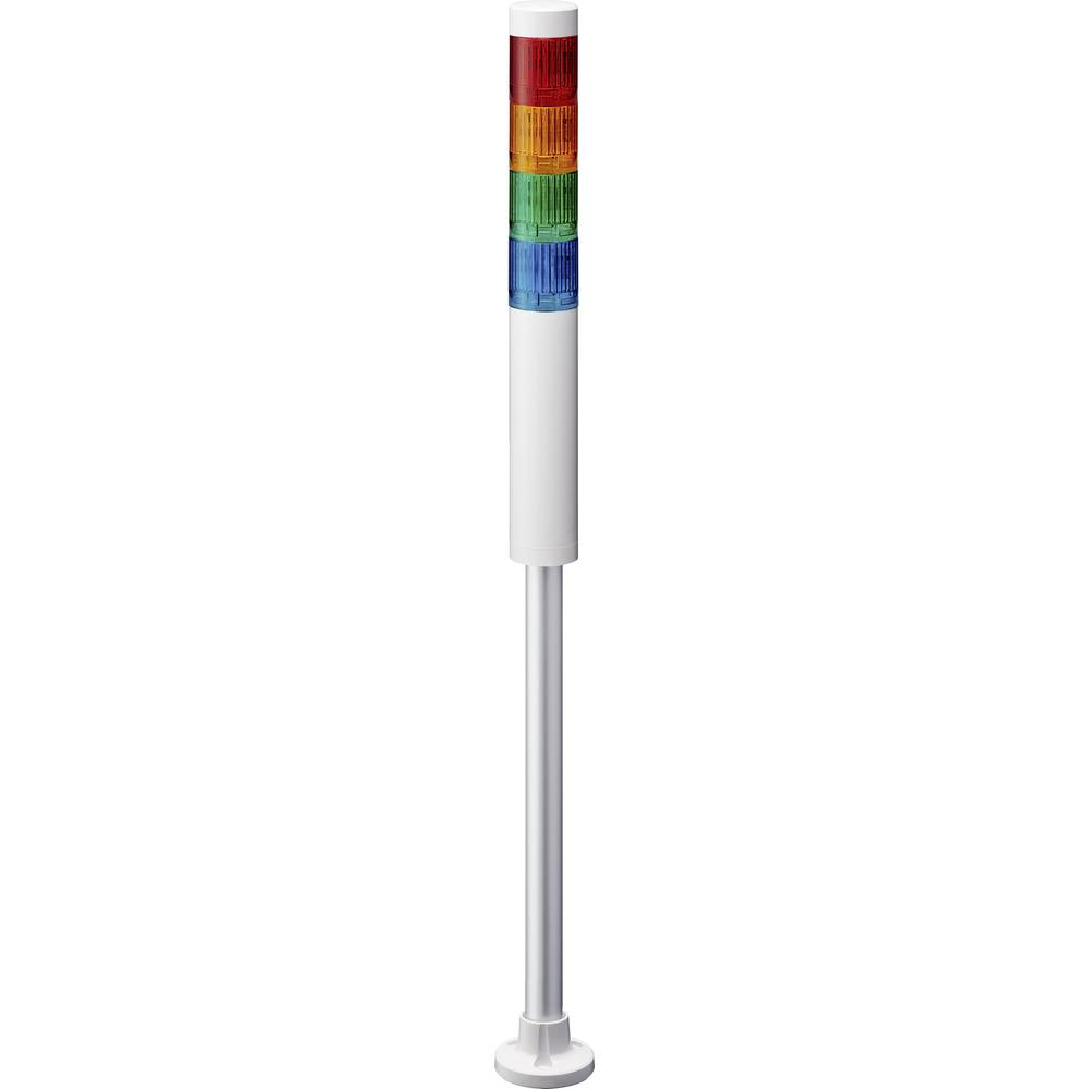 Patlite signální sloupek LR4-402PJNW-RYGB LED 4 barvy, červená, žlutá, zelená, modrá 1 ks