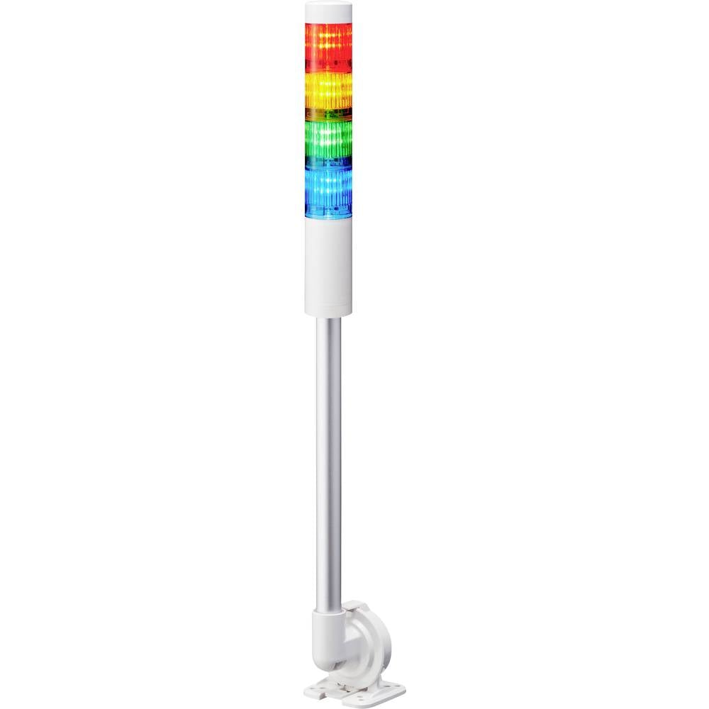 Patlite signální sloupek LR4-402QJNW-RYGB LED 4 barvy, červená, žlutá, zelená, modrá 1 ks